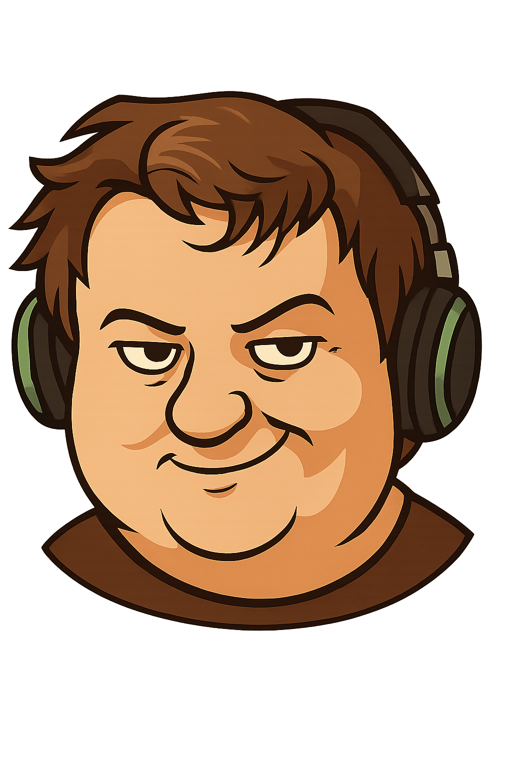 Tibbz avatar in neon futuristic style